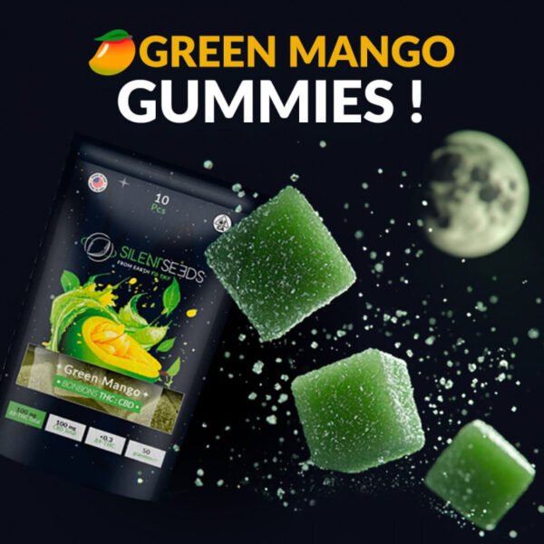 Gummies THC + CBD | Green Mango – Image 3