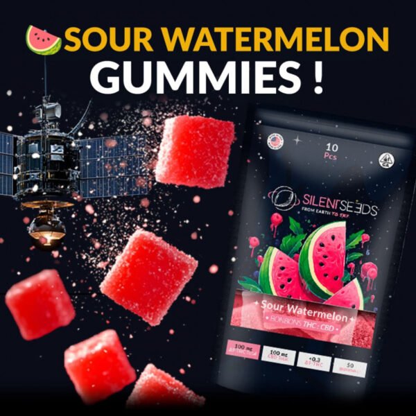 Gummies THC + CBD | Sour Watermelon – Image 3